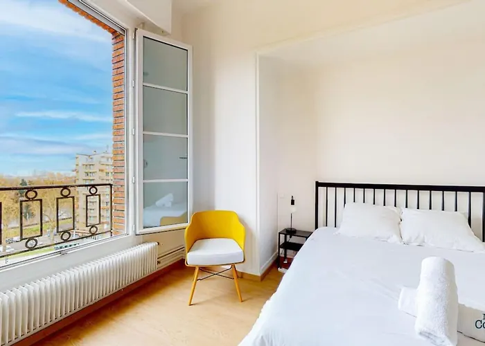 Appartement Fac 6 Vue Garonne - Tram- Parking Toulouse